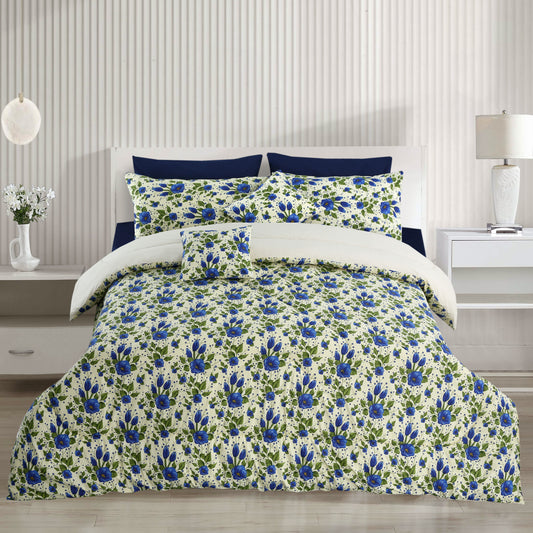 Comforter Set 8pcs - Sapphire