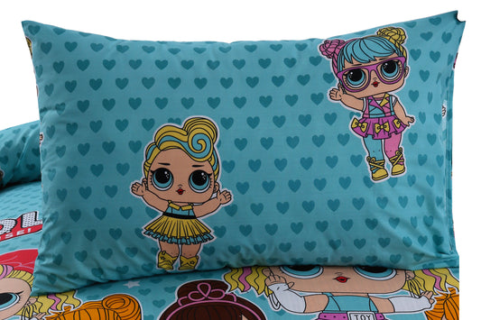 LOL Kids Printed Bedsheet