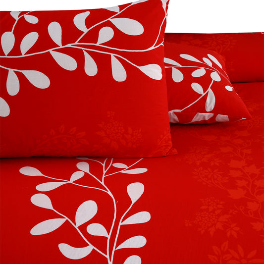 Cherry Blossom Printed Bedsheet