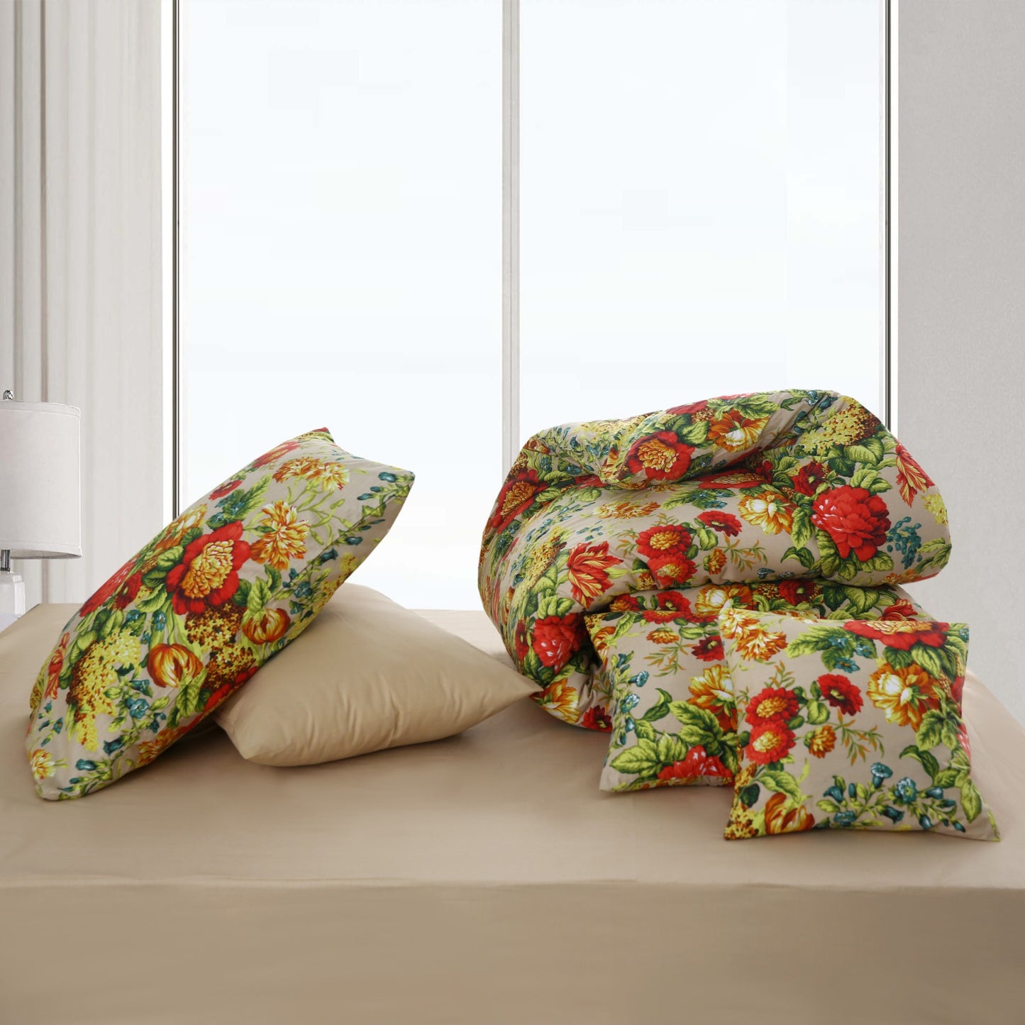 Comforter Set 8pcs - Rosewood