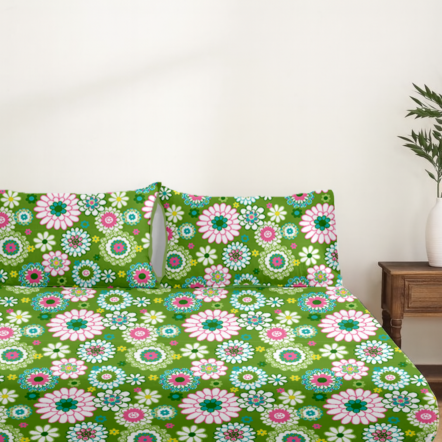 Fitted sheet - Floral Bloom