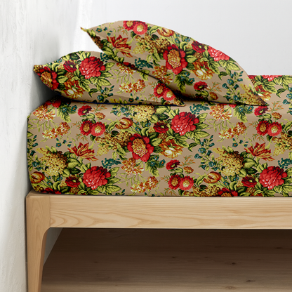 Fitted sheet - Rosewood