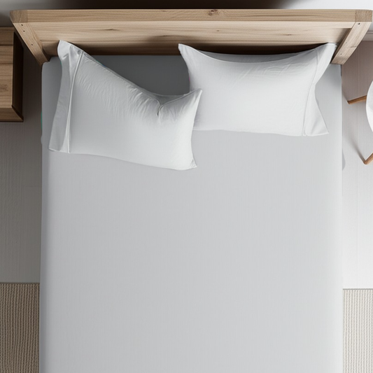 Fitted Sheet - Light Grey