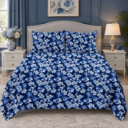 Floral Muse - Ocean Blue