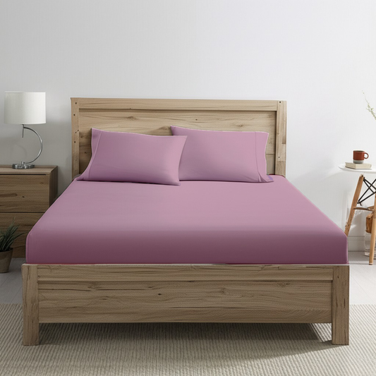 Fitted Sheet - Baby Pink
