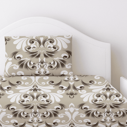 Eternal Bloom Printed Bedsheet