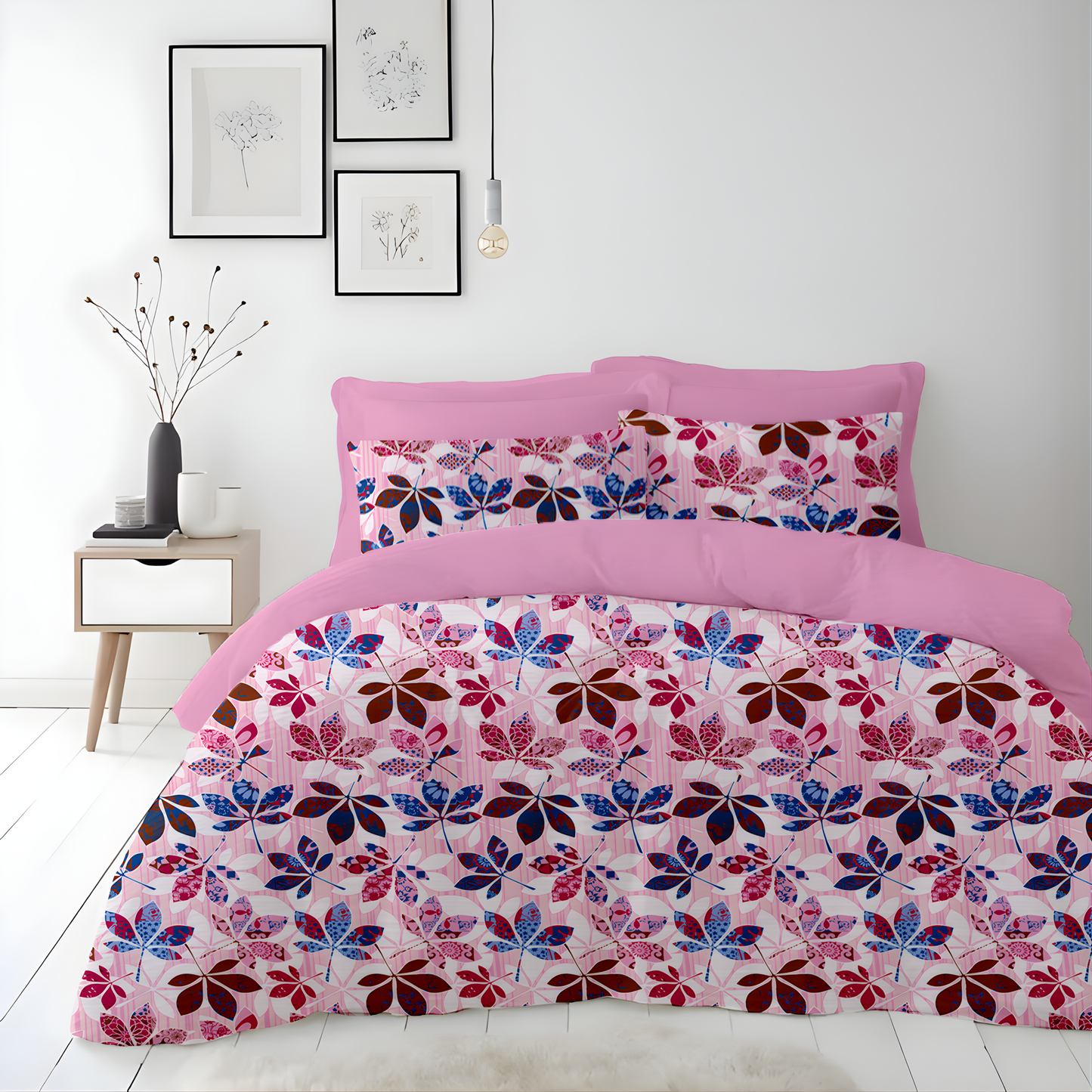 Regal Flora Duvet Cover Set 6pcs - Rosette Bloom