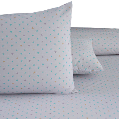 Cristal Colour Burst Printed Bedsheet