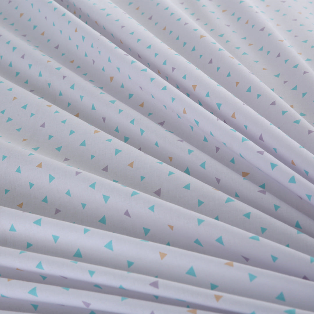 Cristal Colour Burst Printed Bedsheet