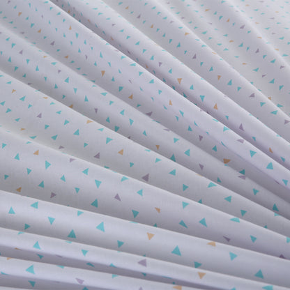 Cristal Colour Burst Printed Bedsheet