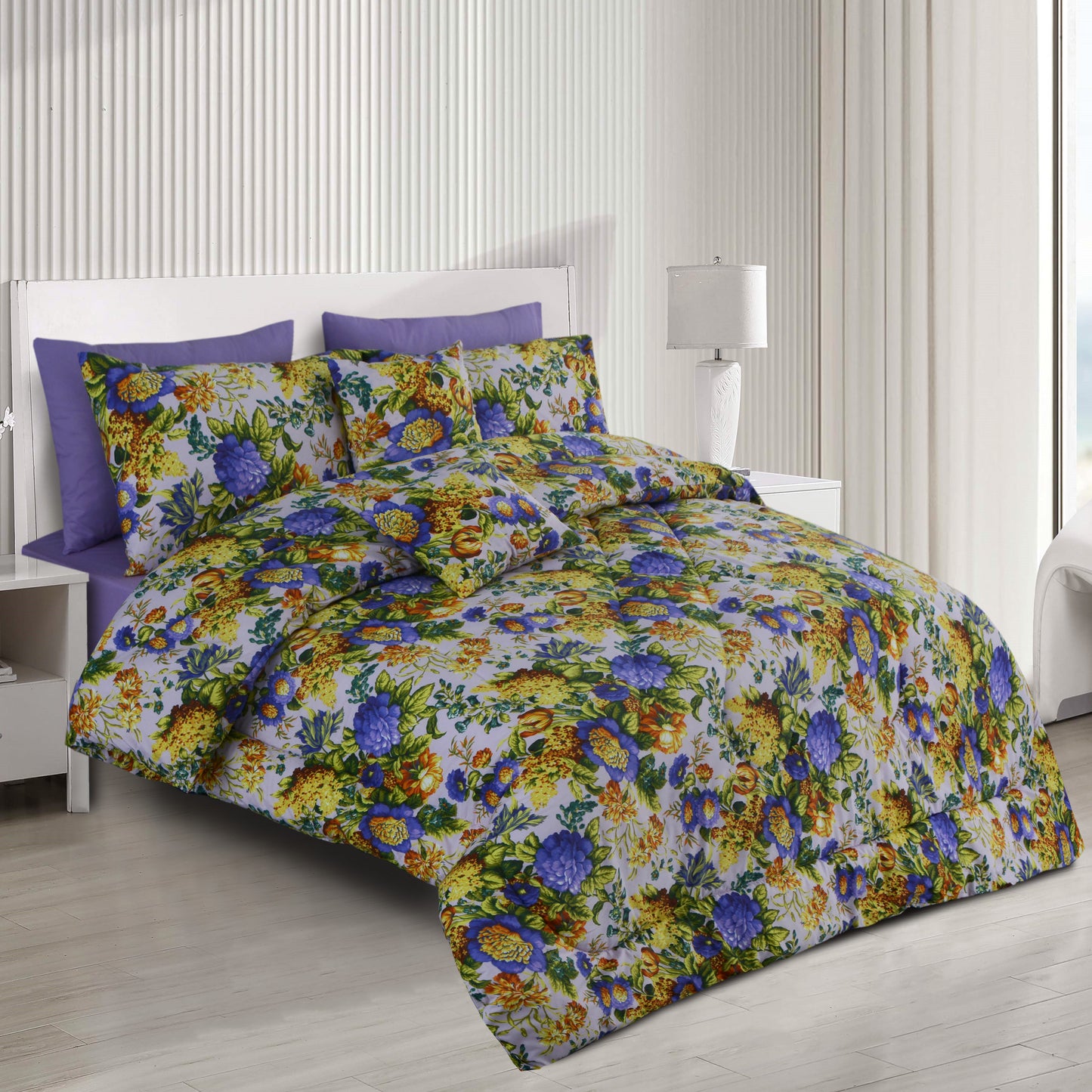 Comforter Set 8pcs - Lavender