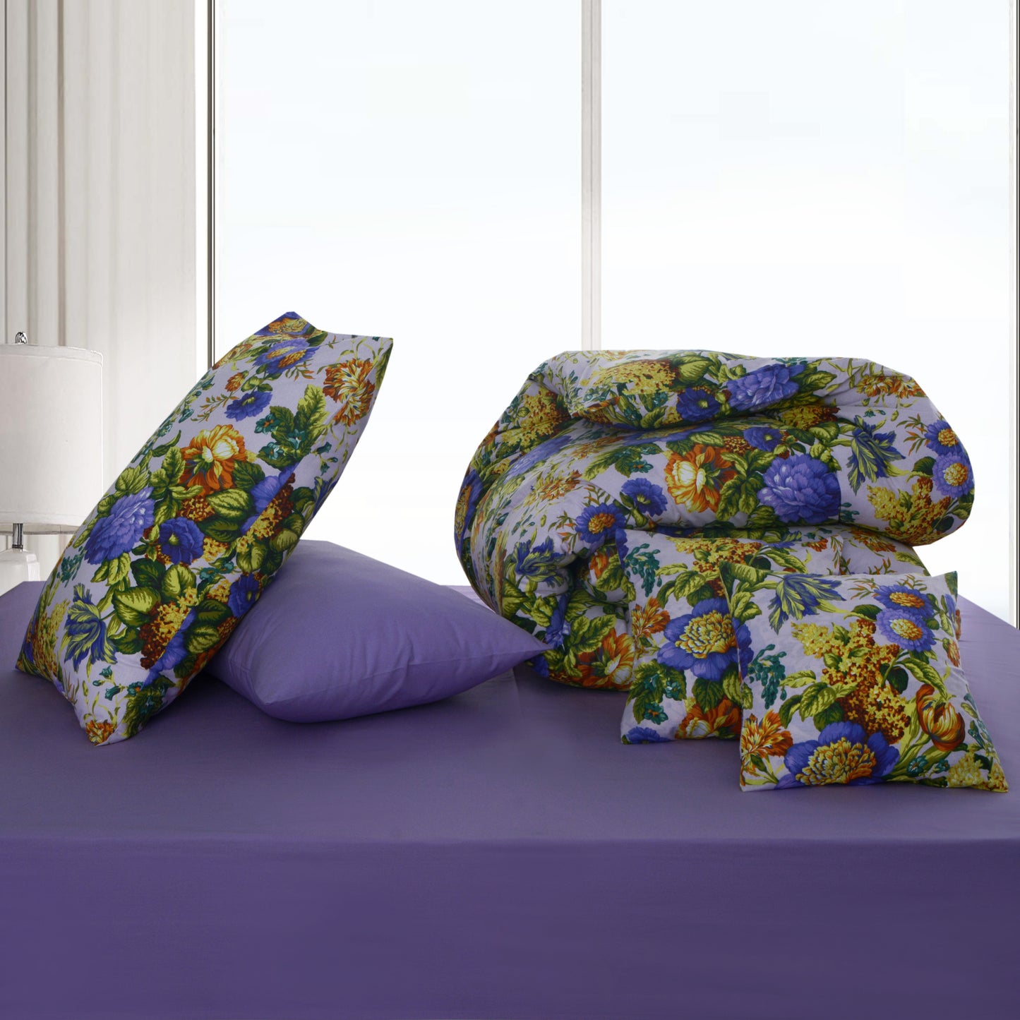 Comforter Set 8pcs - Lavender