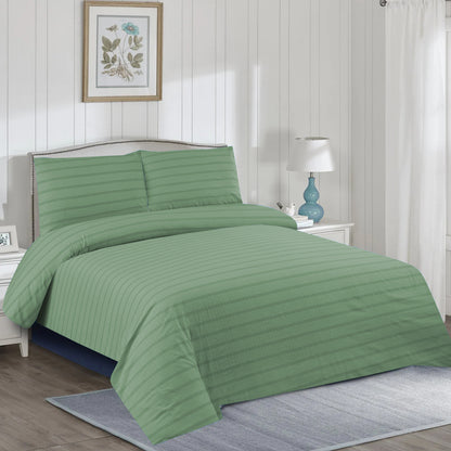 Emerald Bands Printed Bedsheet
