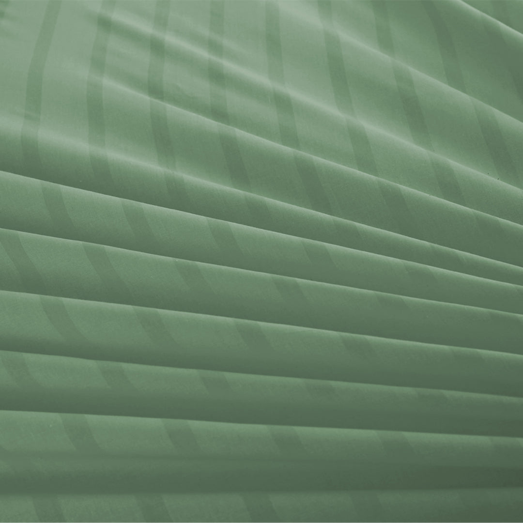 Emerald Bands Printed Bedsheet