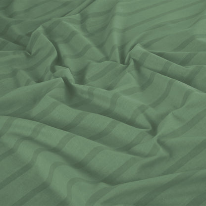Emerald Bands Printed Bedsheet