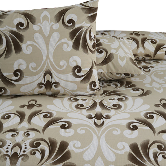 Eternal Bloom Printed Bedsheet