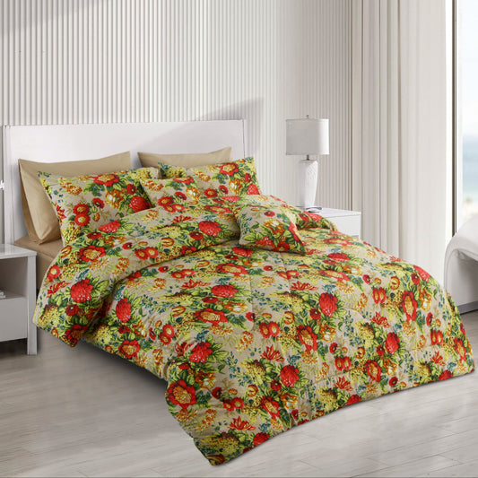 Comforter Set 8pcs - Rosewood