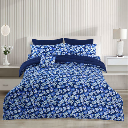 Comforter Set 8pcs - Ocean Blue