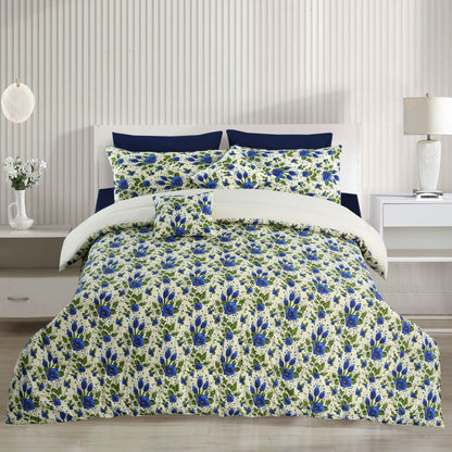 Comforter Set 8pcs - Sapphire