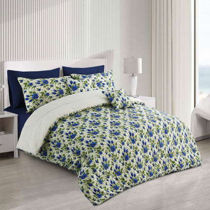 Comforter Set 8pcs - Sapphire