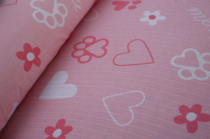 Heartfelt Hues Kids Printed Bedsheet