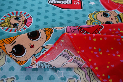 LOL Kids Printed Bedsheet