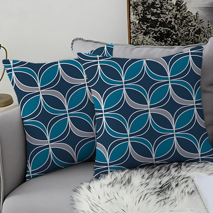 Geometric Zinc Cushion Covers