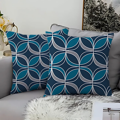 Geometric Zinc Cushion Covers