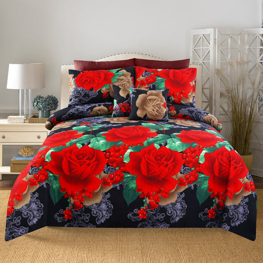 Ruby Roses -7pcs