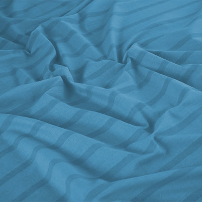 Sky Stripes Printed Bedsheet