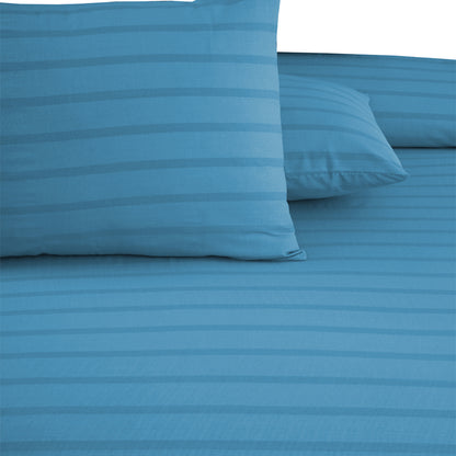 Sky Stripes Printed Bedsheet