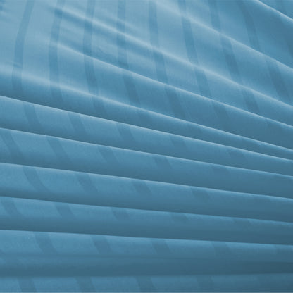 Sky Stripes Printed Bedsheet