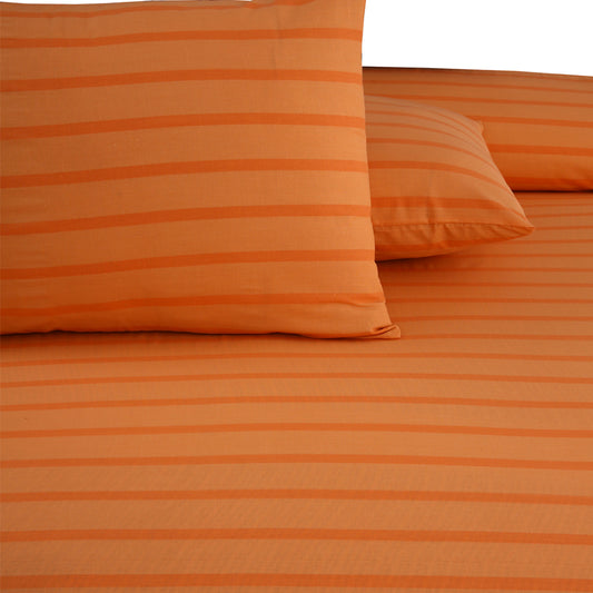 Sunset Rows Printed Bedsheet
