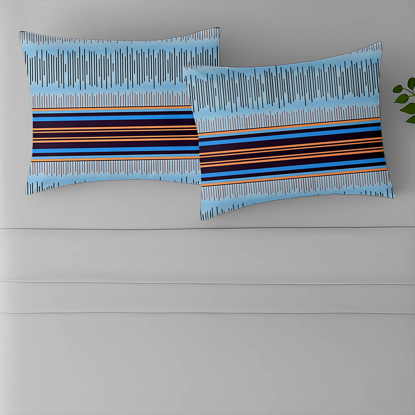 Twilight Stripes Pillow Covers