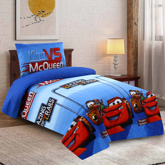 Cars Kids Printed Bedsheet