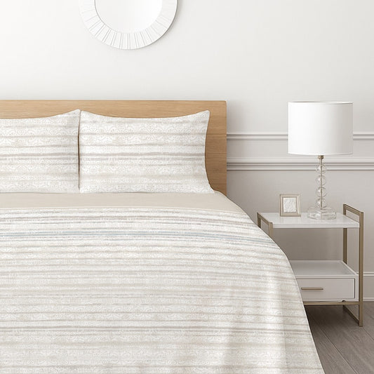 Breva Fleece Bedsheet - Beige