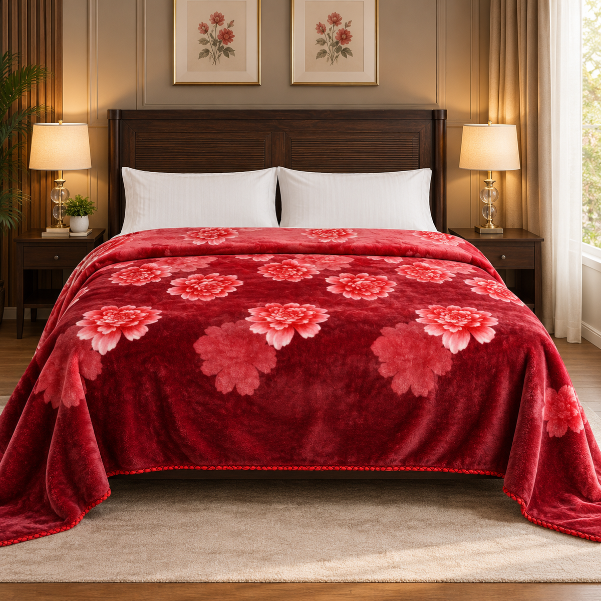 Rose Blanket – 300 GSM