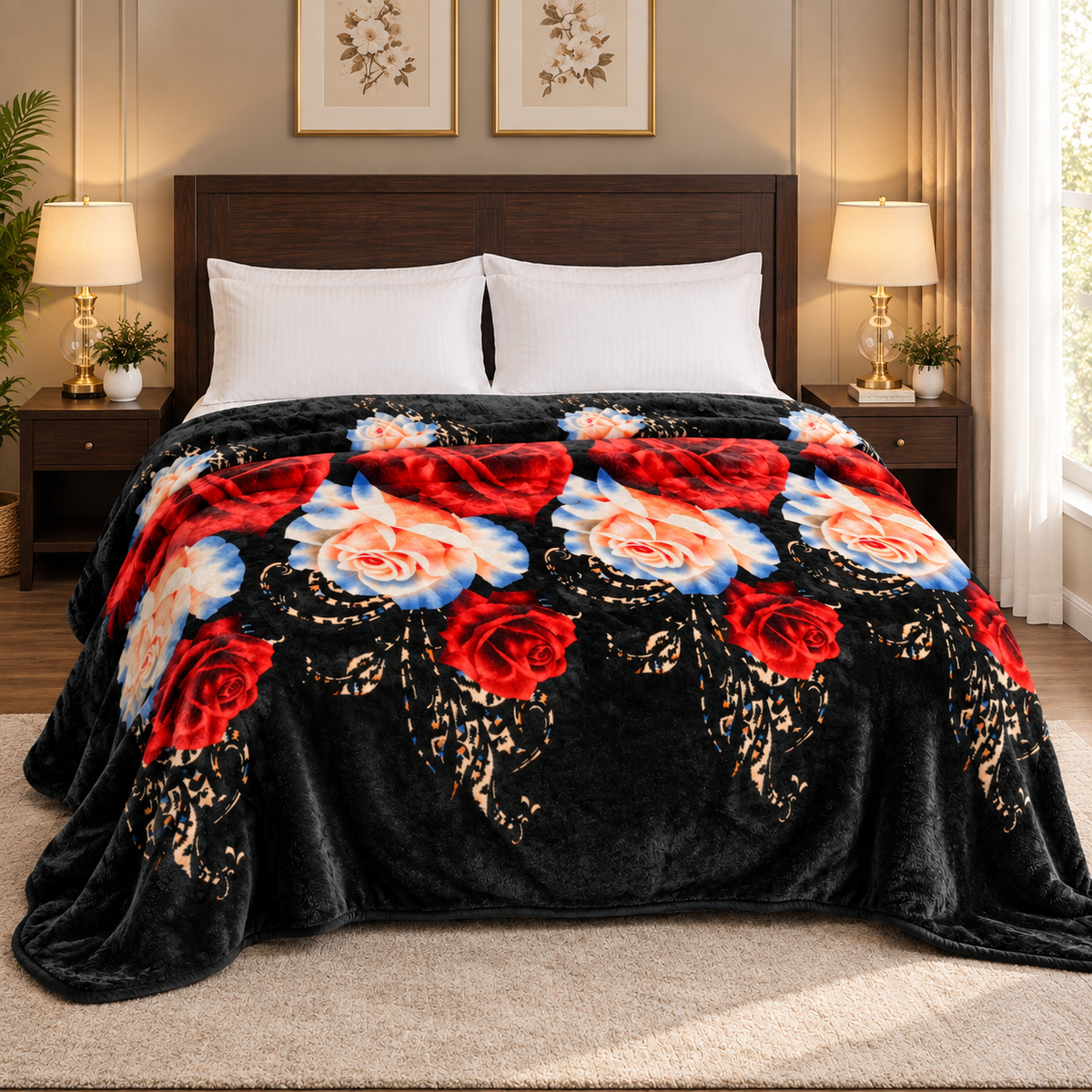 Red Noir Blanket – 300 GSM