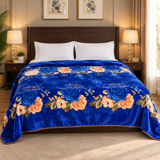 Royal Blue Blanket – 300 GSM
