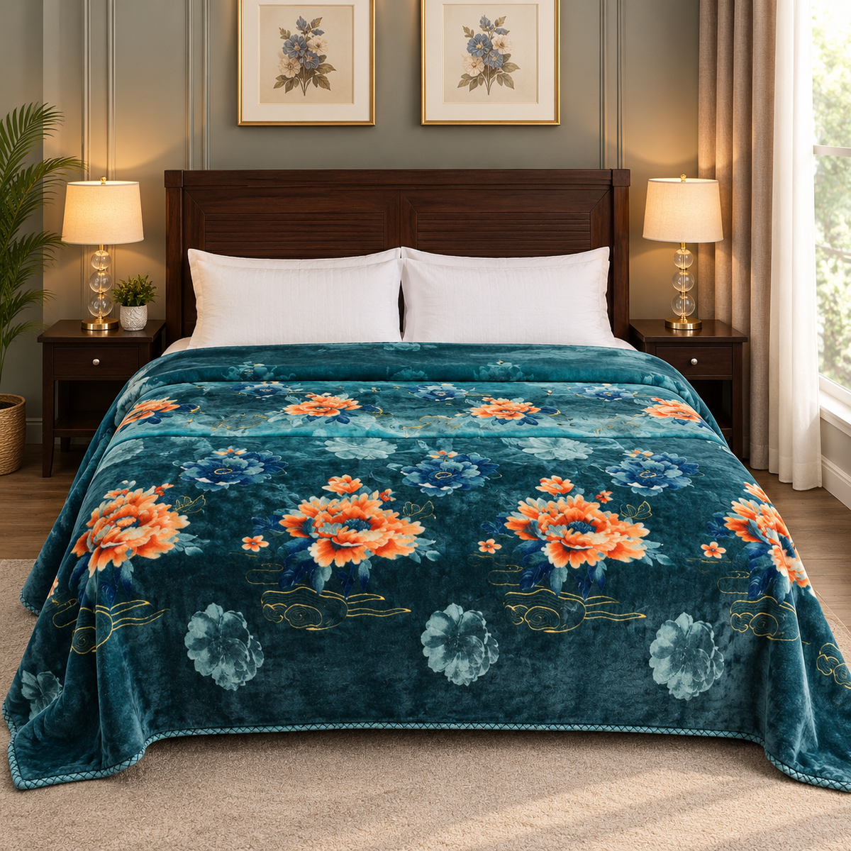 Teal Blanket – 300 GSM
