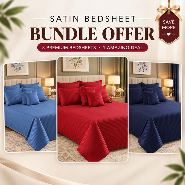 Satin bedsheet Bundles