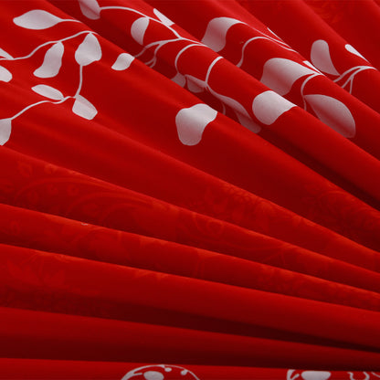 Cherry Blossom Printed Bedsheet