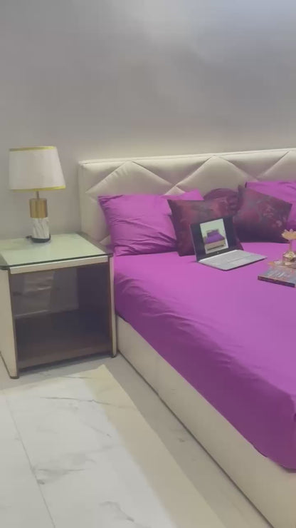 Fitted Sheet- Purple Bliss