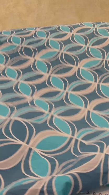 Geometric Zinc Printed Bedsheet