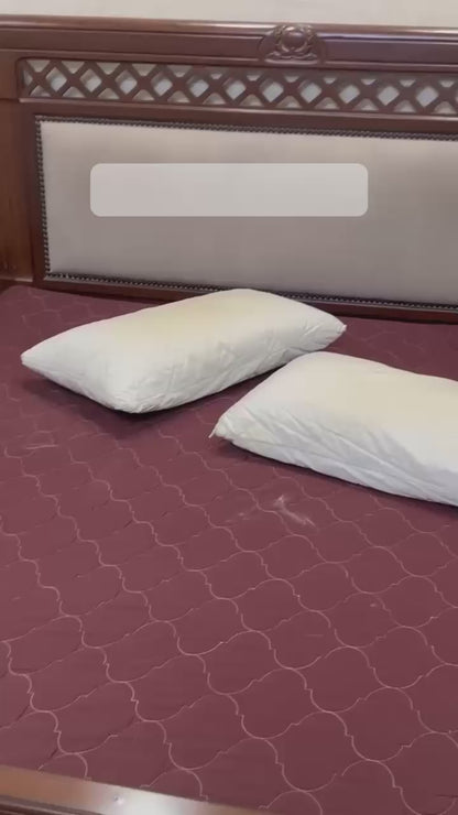 Cherry Blossom Printed Bedsheet