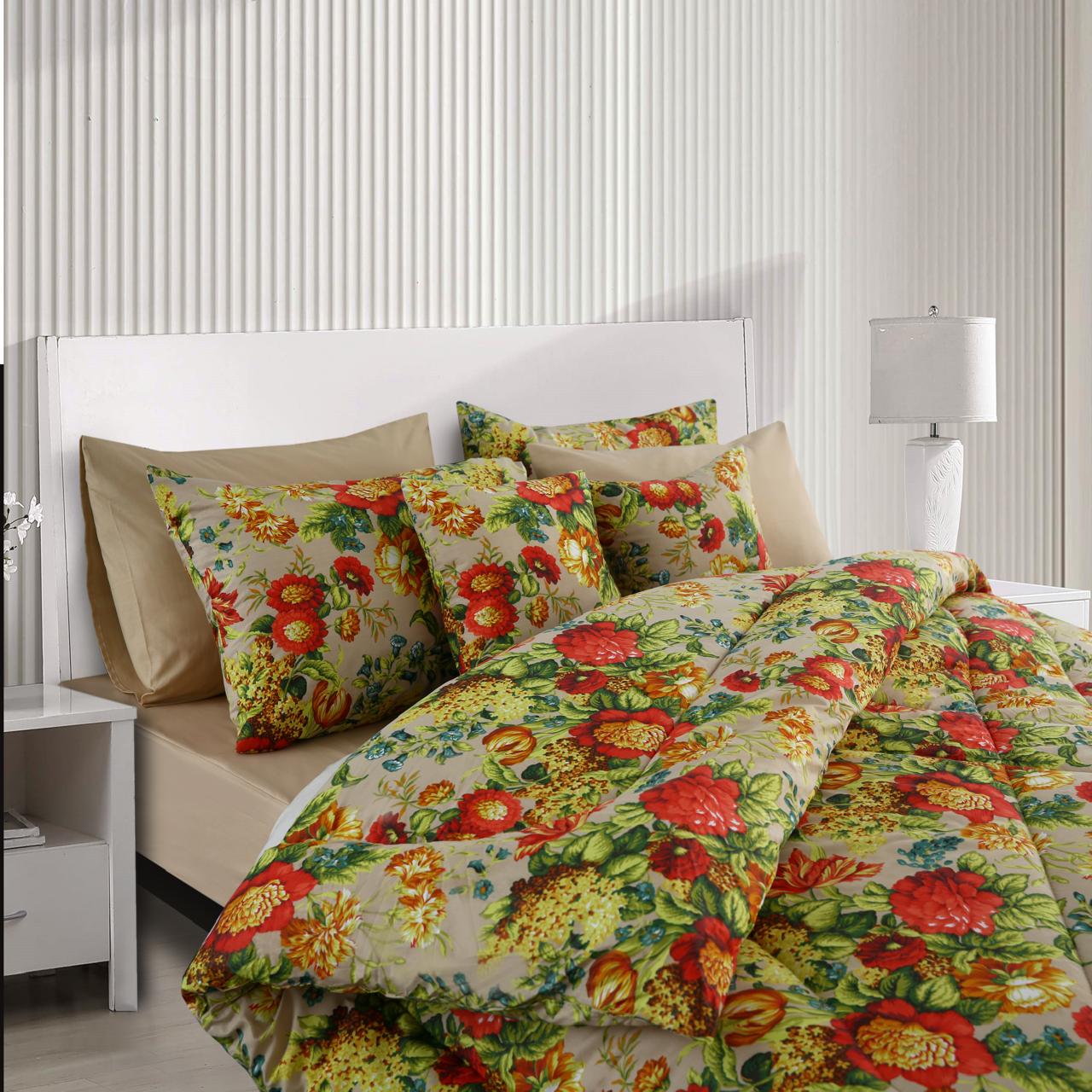 Comforter Set 8pcs - Rosewood